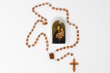 Saint Anthony Plastic Rosary.