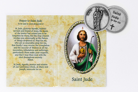 Saint Jude Pocket Token.