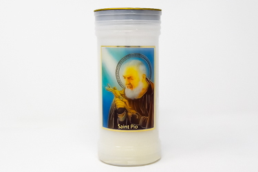 Pillar Candle - Saint Pio.