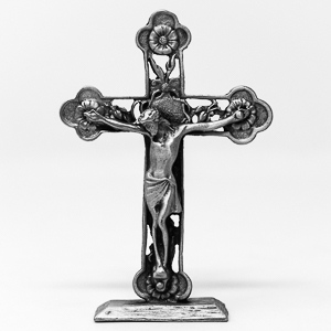 Silver Crucifix.