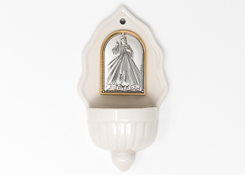 Divine Mercy Holy Water Font.