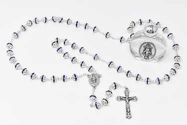 Rosary Beads with Lourdes Water
