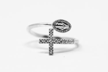Silver Miraculous Ring.