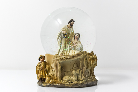 Snow Globe Nativity.
