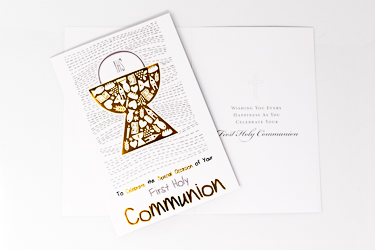 Communion Card.