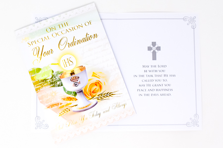 Ordination Card.
