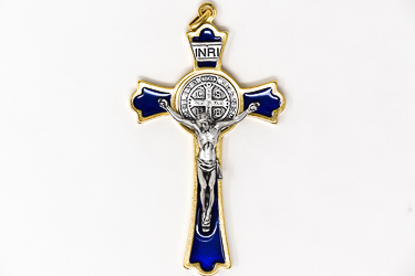 St.Benedict Metal Crucifix.