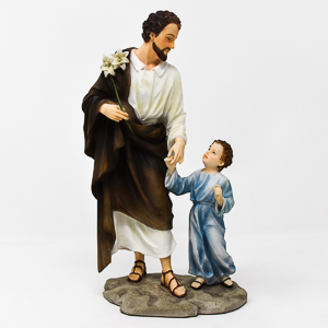 Saint Joseph Statue with Jesus.