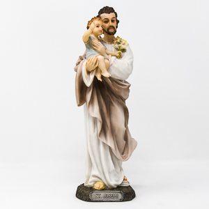 Saint Joseph with Child Statue.
