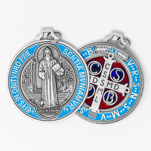 Large Saint Benedict Medal.