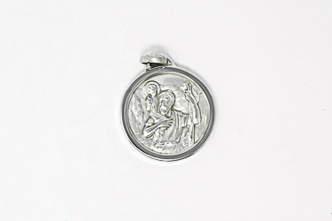 Silver Saint Christopher Medal.