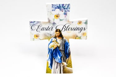 Standing Cross Easter Blessings.