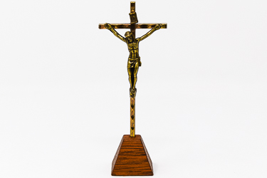 Standing Metal Crucifix.