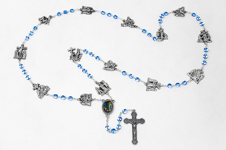 Stations of the Cross Rosary Beads.