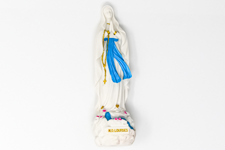 Lourdes Pray for Us 10 cm Statue.