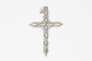 925 Sterling Silver Cross Pendant.