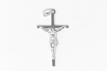 925 Sterling Silver Crucifix Pendant.
