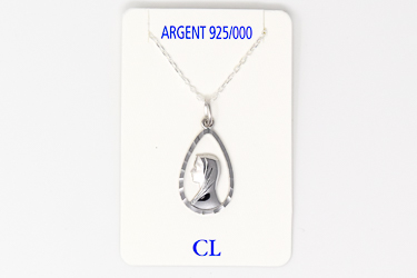925 Sterling Silver Necklace.