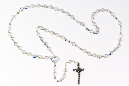 925 Swarovski Crystal Rosary.