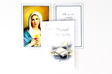 Thinking of you Mass Card.