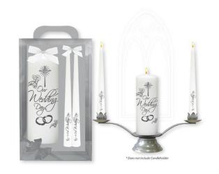 Wedding Candles with Gift Box.