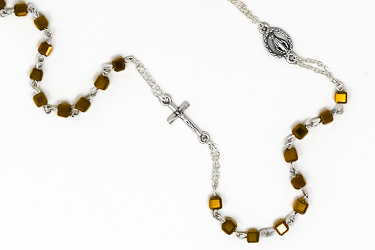 Topaz Rosary Necklace