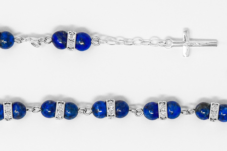 925 Lapis Lazuli Bracelet.