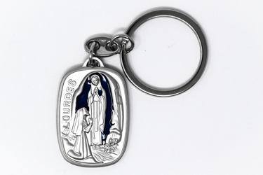 Silver Apparitions & St.Christopher Keyring