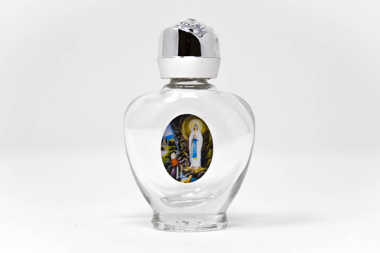 CATHOLIC GIFT SHOP LTD - Heart Lourdes Holy Water Bottles with Lourdes ...