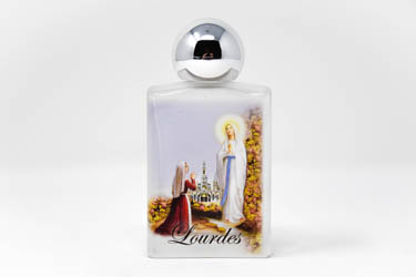 Lourdes Water in an Apparition Bottle.