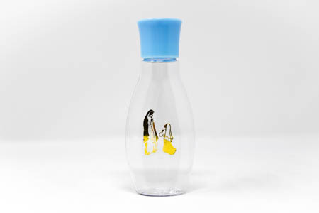 Lourdes Plastic Water Bottle.