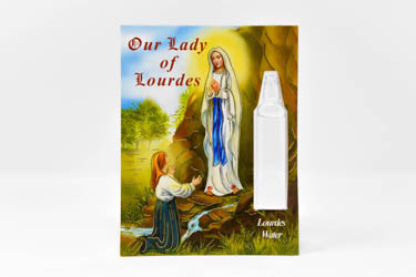 Our Lady of Lourdes Water Vial.