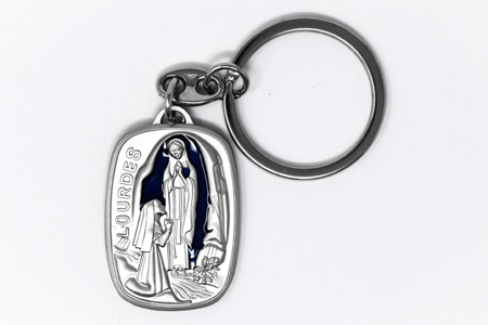 Silver Apparitions & Saint Christopher Keyring.