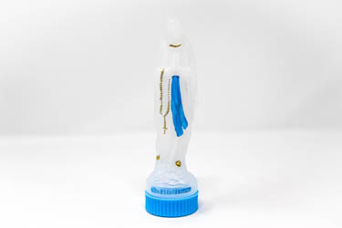 Our Lady of Lourdes Plastic Statue Bottle.