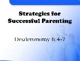 Strategies for Successful Parenting
