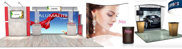trade show booths and displays