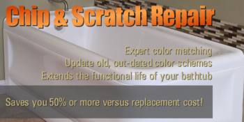 Bathtub & Shower Expert Chip & Scratch Repair Contractor Portland Vancouver