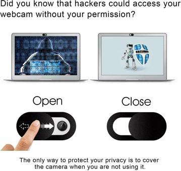 3/6 PCS WebCam Cover Slide Camera Privacy Security Protect Sticker Phone Laptop