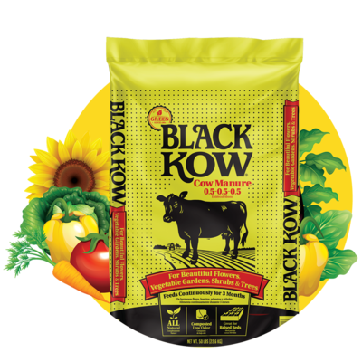 Great Gardeners Love Black Kow!