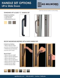 Lift & Slide Handle Brochure
